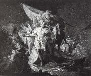Francisco Goya Hannibal surveying the Italian Prospect France oil painting artist